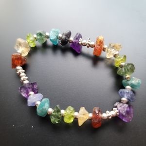 7 Chakras Stretch Bracelet